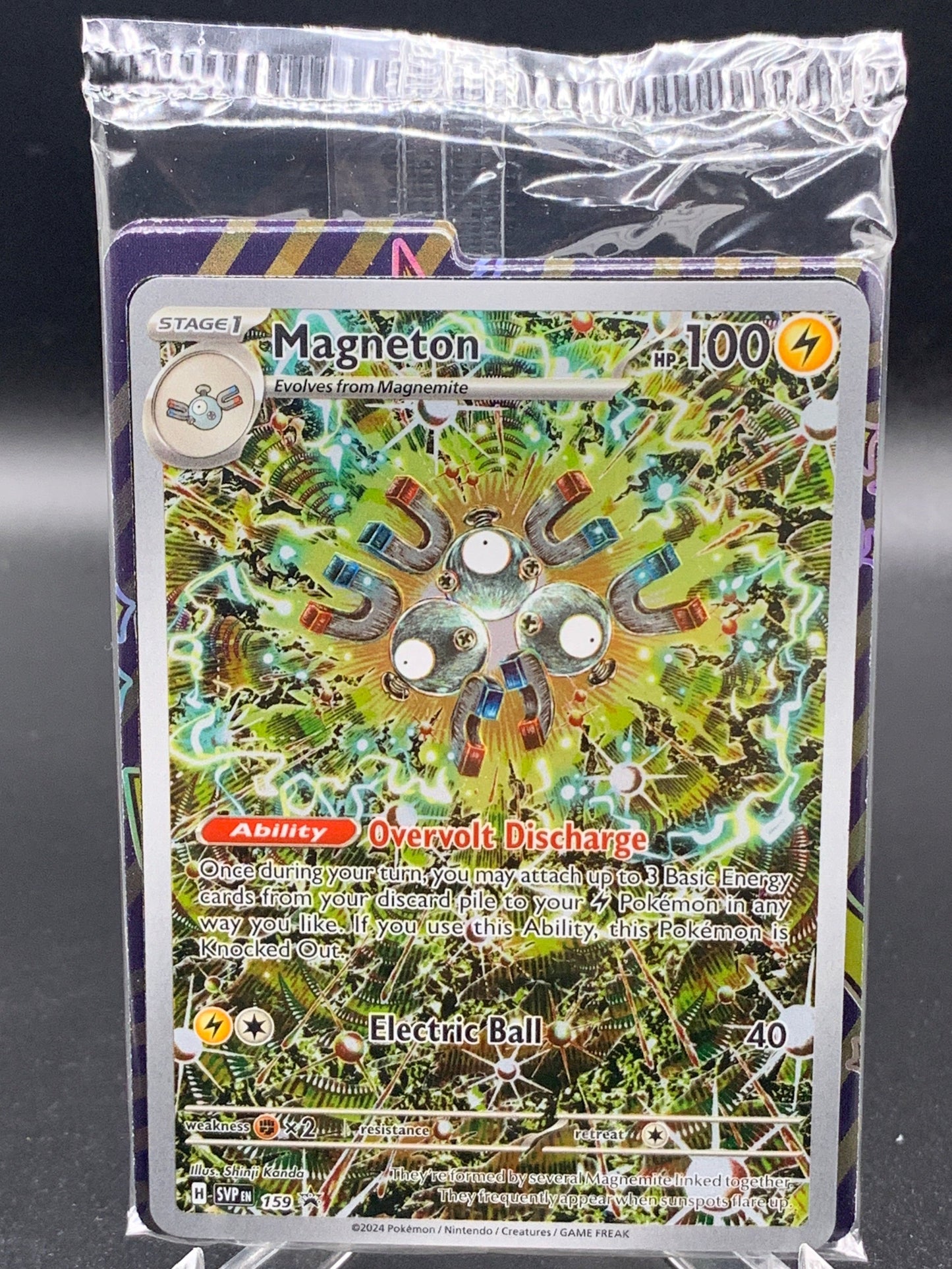 Pokemon TCG: 2024 Magneton 159 Scarlet & Violet Promos Sealed