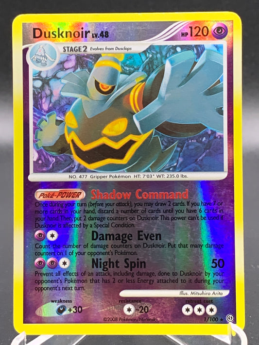 Pokémon TCG: 2008 Dusknoir LV.48 1/100 D&P: Stormfront