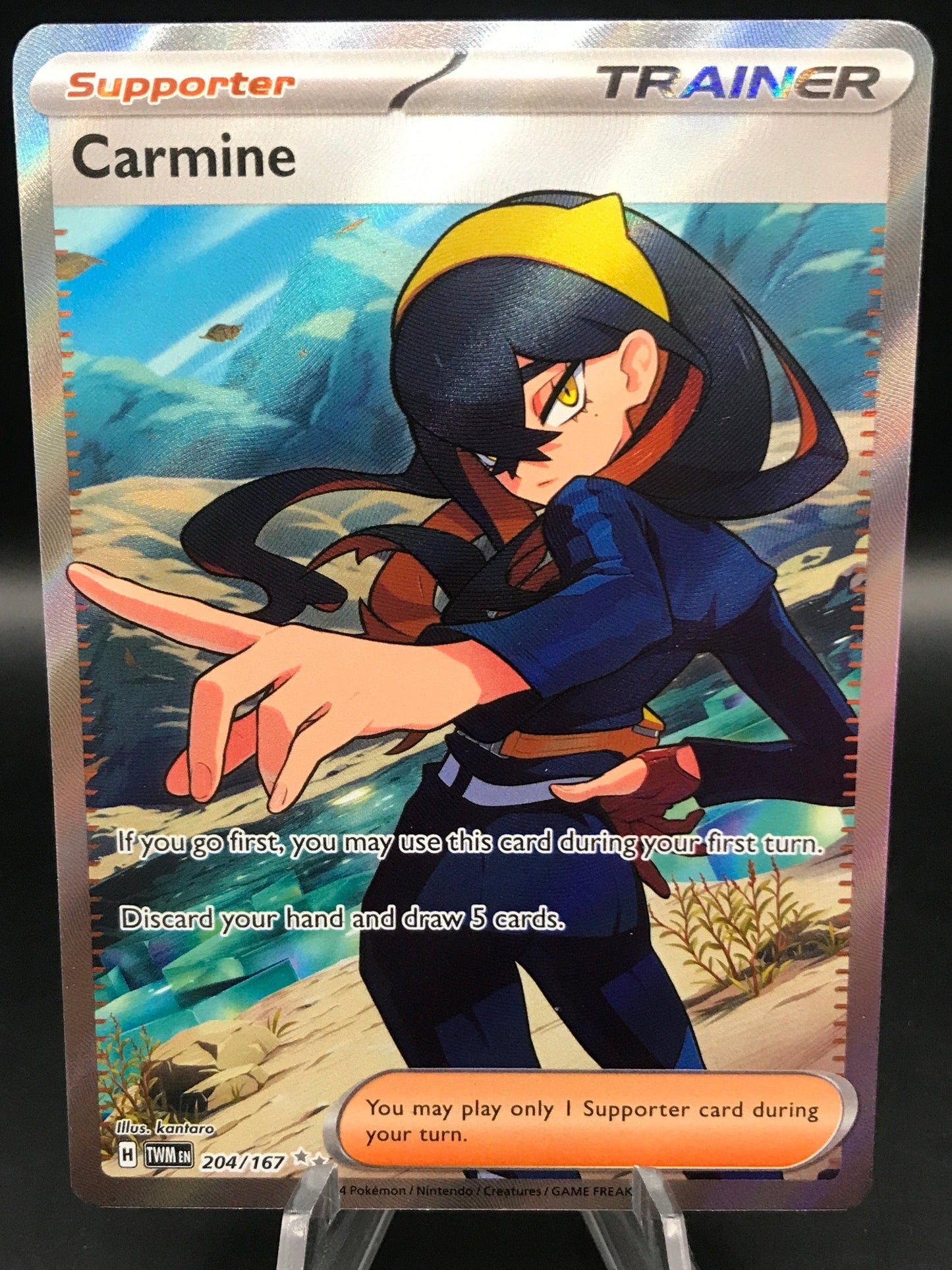 Pokémon TCG: 2024 Carmine 204/167 S&V: Twilight Masquerade