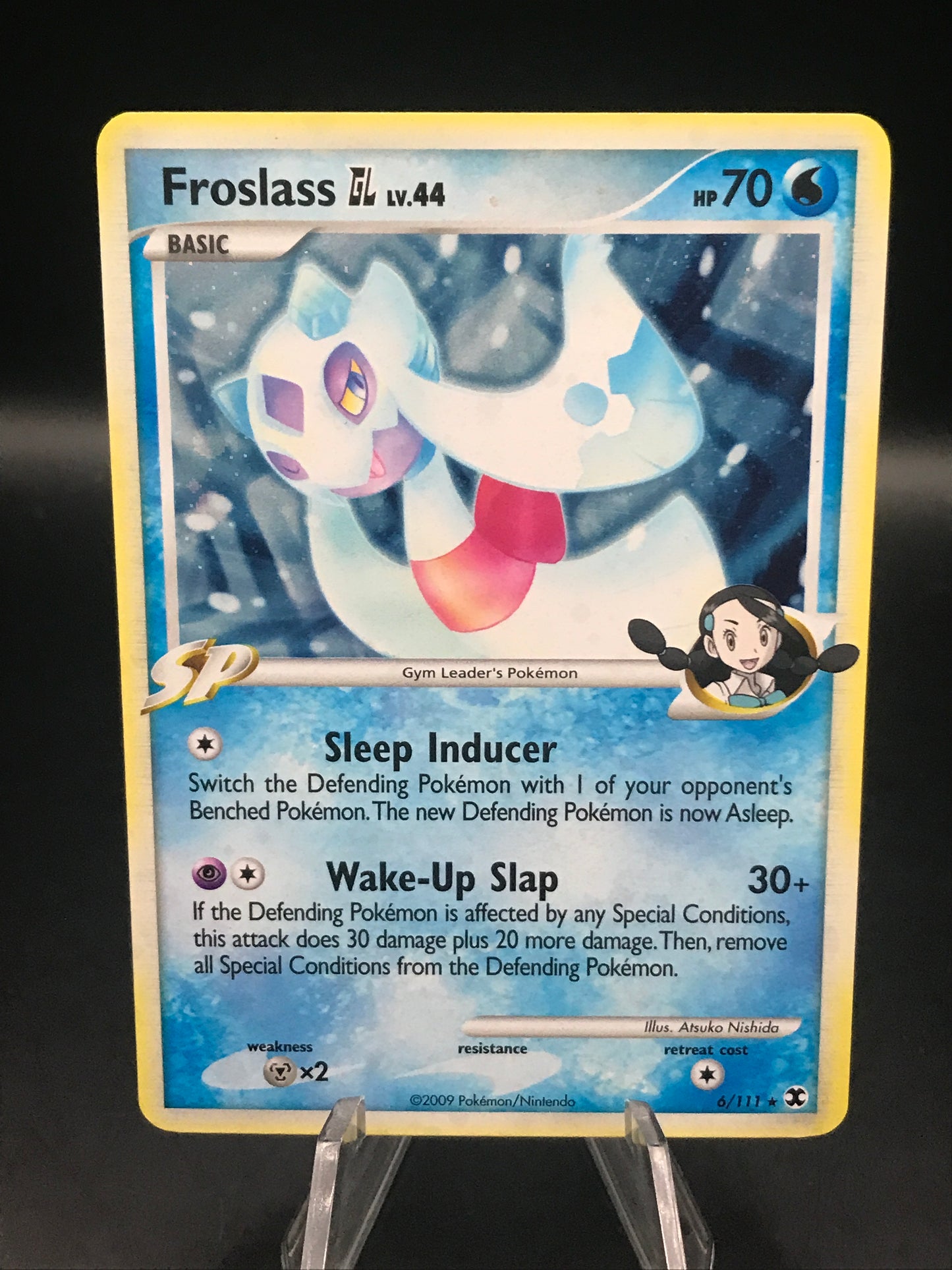 Pokémon TCG: 2009 Froslass LV.44 6/111 Platinum