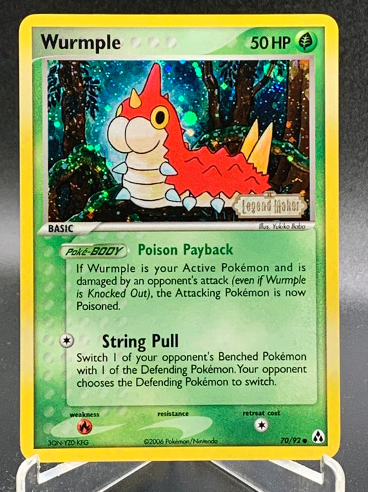 Pokémon TCG: 2006 Wurmple 70/92 Legend Maker