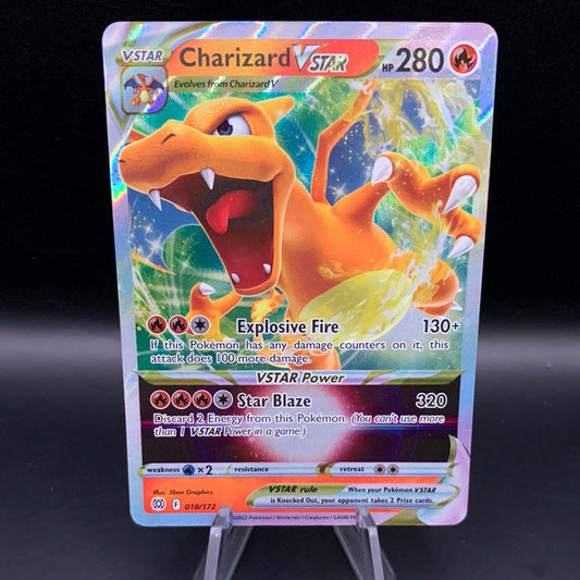 Pokémon TCG: 2022 Charizard VSTAR 018/172 Brilliant Stars