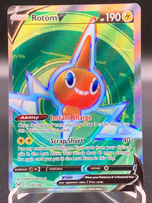 Pokémon TCG: 2022 Rotom V 176/196 S&S: Lost Origin