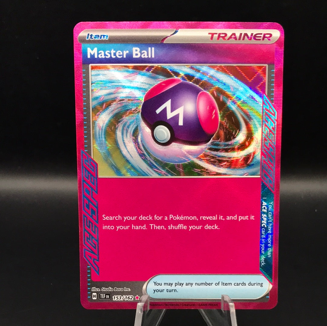 Pokémon TCG: 2024 Master Ball 153/162 S&V: Temporal Forces