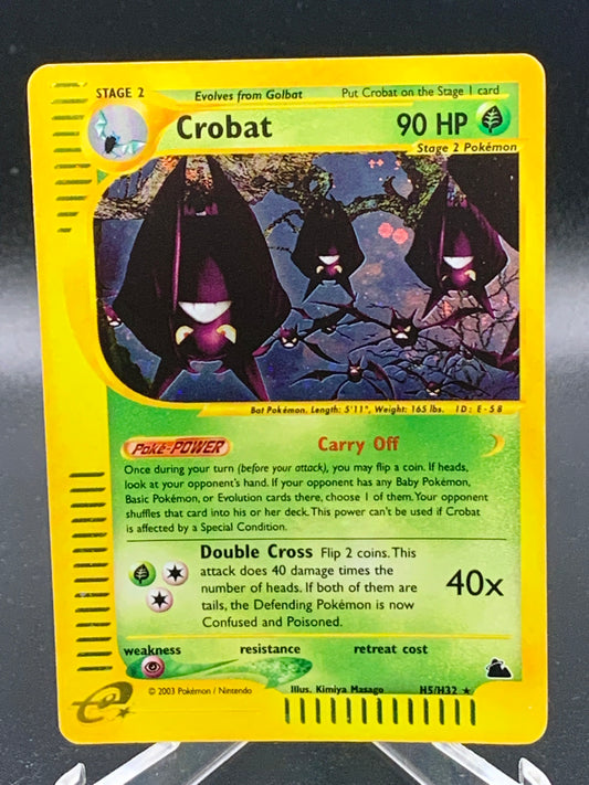 Pokémon TCG: 2003 Crobat H5/H32 Skyridge