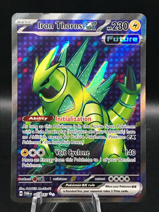 Pokemon TCG: 2024 Iron Thorns ex - 196/167 Twilight Masquerade