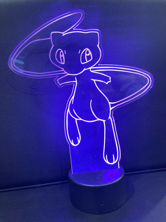 Acrylic Light Stand Mew LED