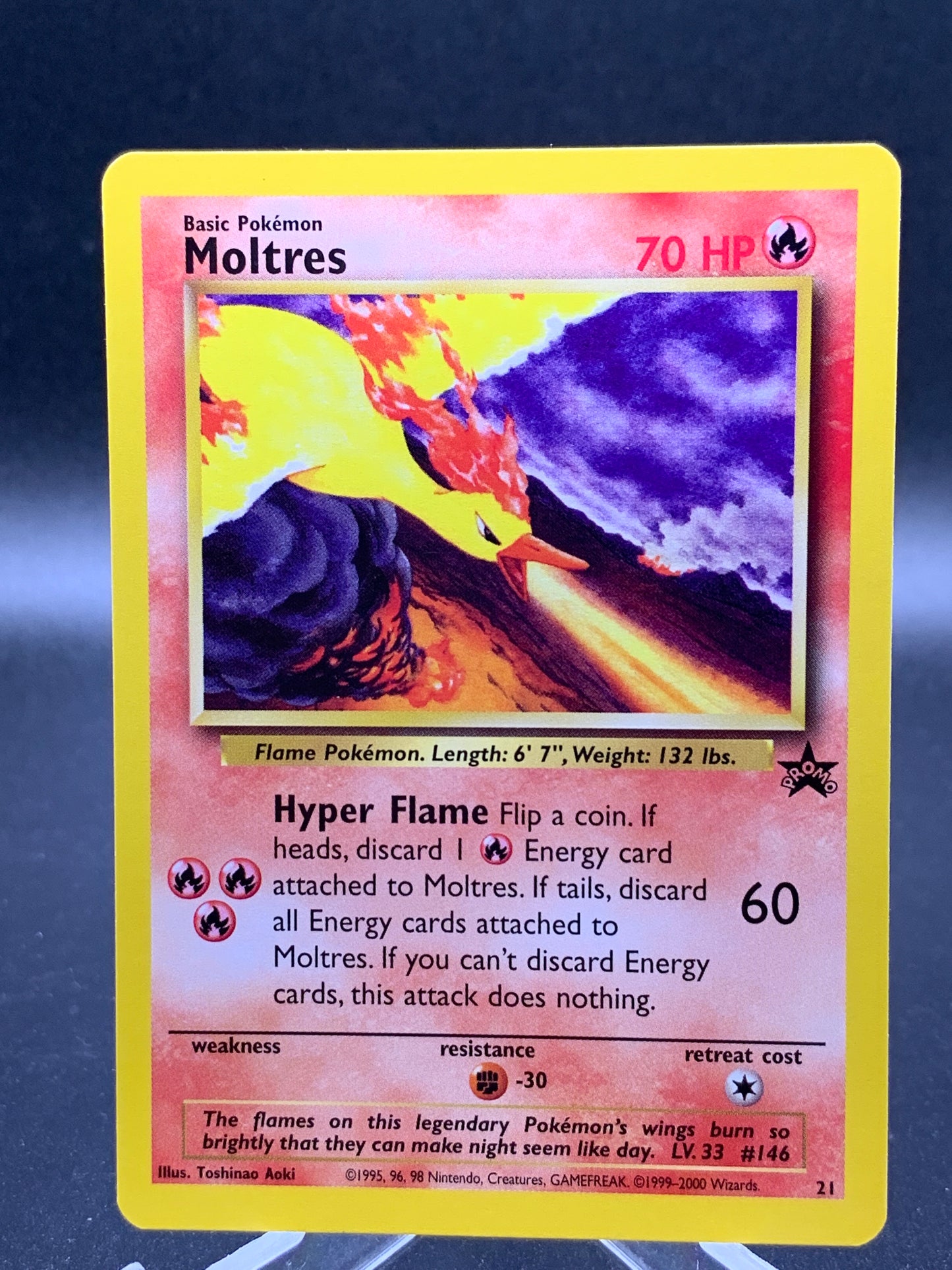 Pokémon TCG: Moltres #21 - WoTC Promo