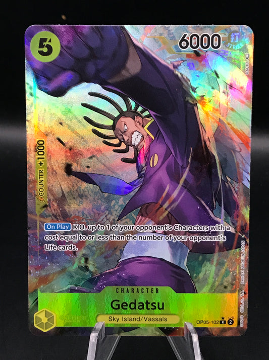 One Piece TCG: Gedatsu OP05-102 R Wings of the Captain