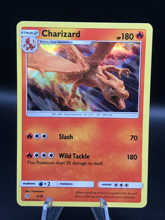 Pokémon TCG: 2019 Charizard 5/18 S&M: Detective Pikachu Holo