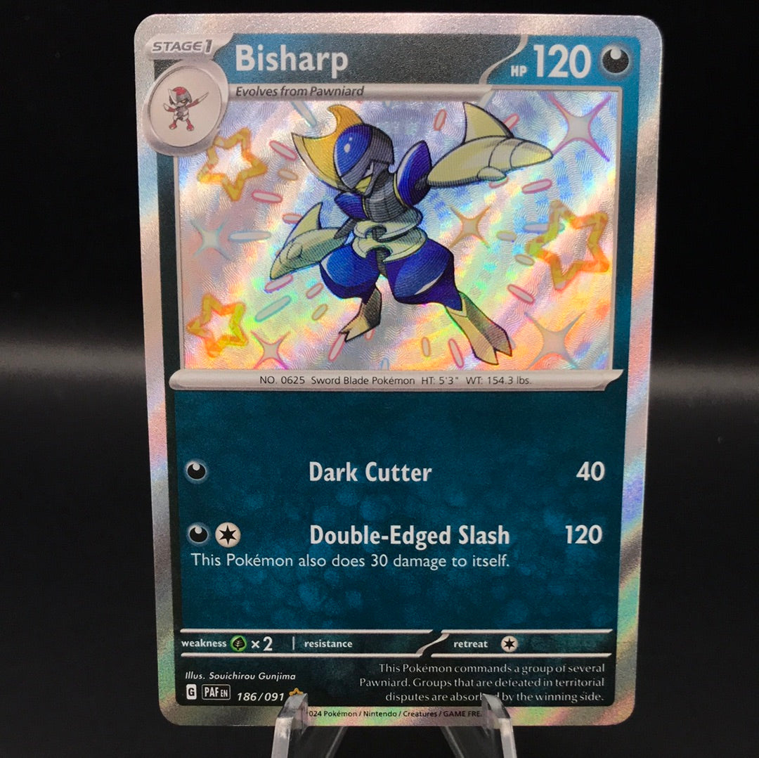 Pokémon TCG: 2024 Bisharp 186/091 S&V: Paldean Fates