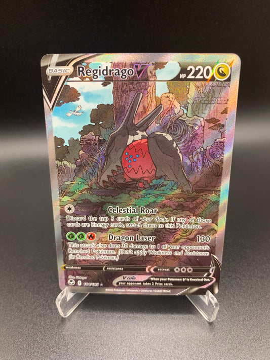 Pokémon TCG: 2022 Regidrago V 184/195 SWSH Silver Tempest Alt Art