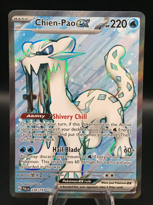 Pokémon TCG: 2023 Chien-Pao ex 236/193 S&V: Paldea Evolved