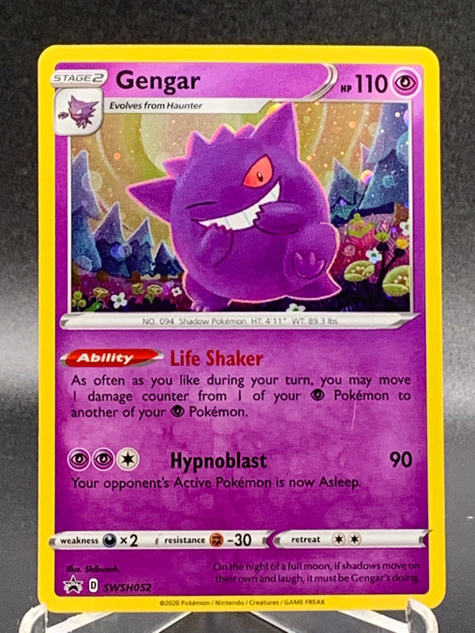 Pokémon TCG: 2021 Gengar SWSH052 Sword & Shield Promo