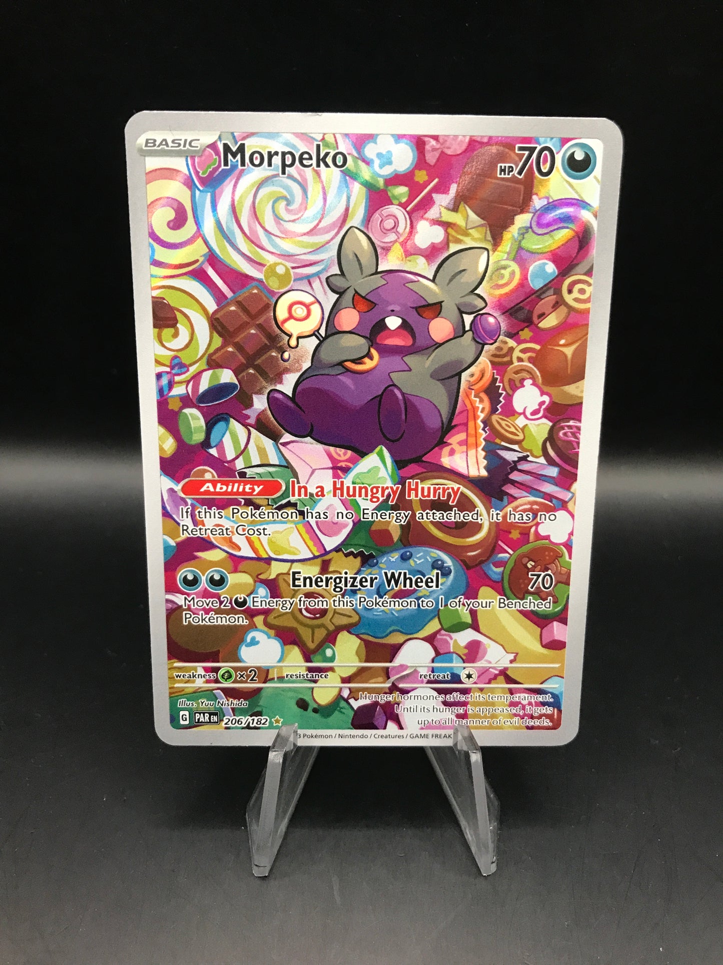 Pokémon TCG: 2023 Morpeko 206/182 Paradox Rift