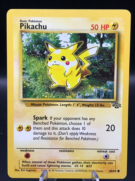 Pokemon TCG 1999 Pikachu 60/64 Jungle