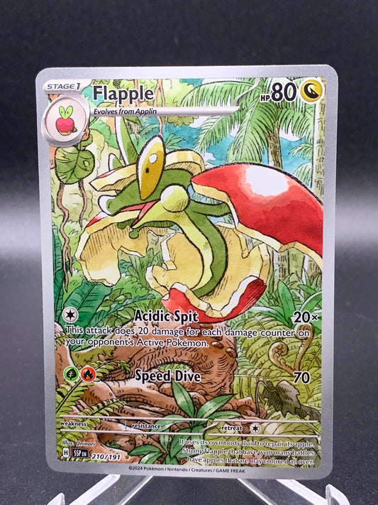 Pokémon TCG 2024 Flapple - 210/191 - SV08 - S&V: Surging Sparks