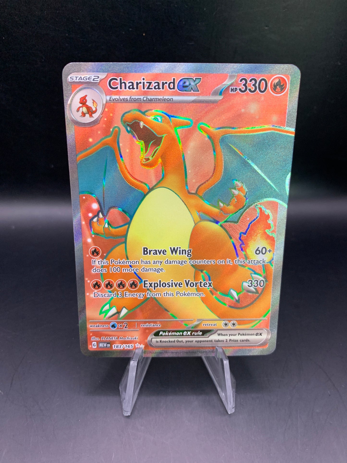 Pokémon TCG: 2023 Charizard ex 183/165 Scarlet & Violet 151