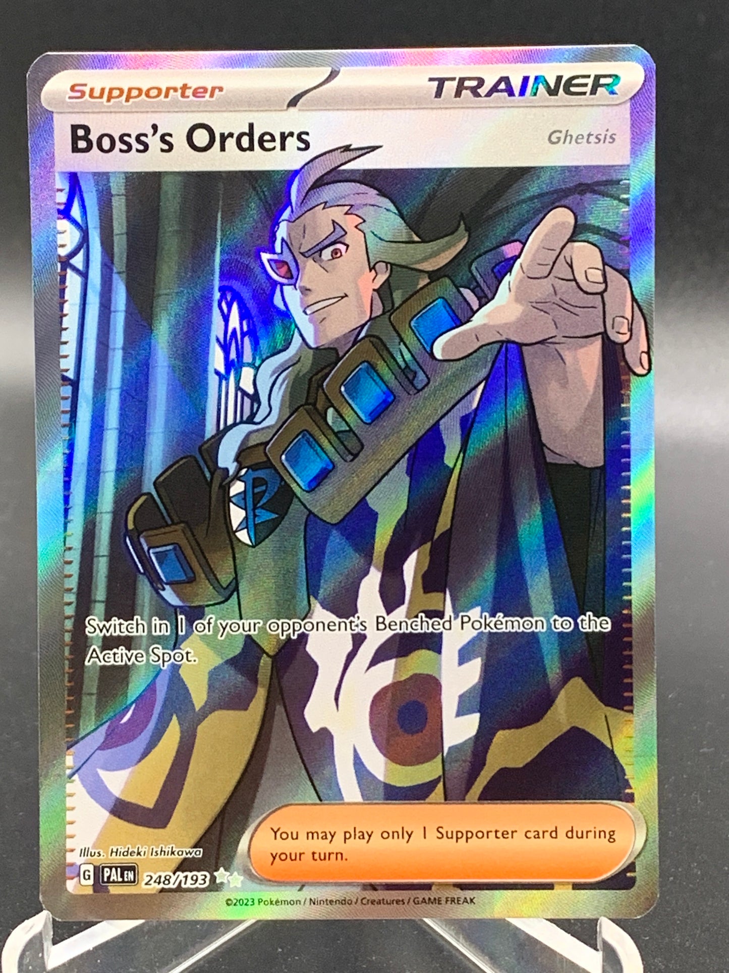 Pokémon TCG: 2023 Boss’s Orders 248/193 Paldea Evolved