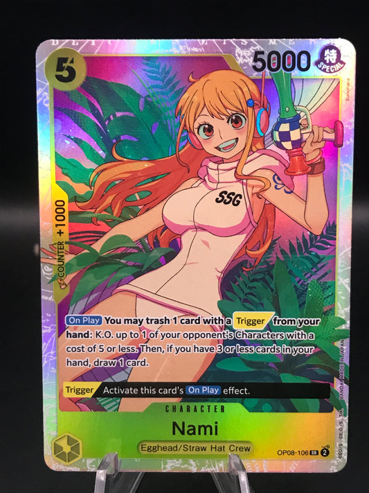 One Piece TCG: Nami OP08-106 SR Two Legends