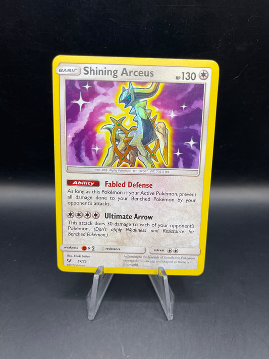 Pokémon TCG: 2017 Shining Arceus 57/73 Shining Legends Holo