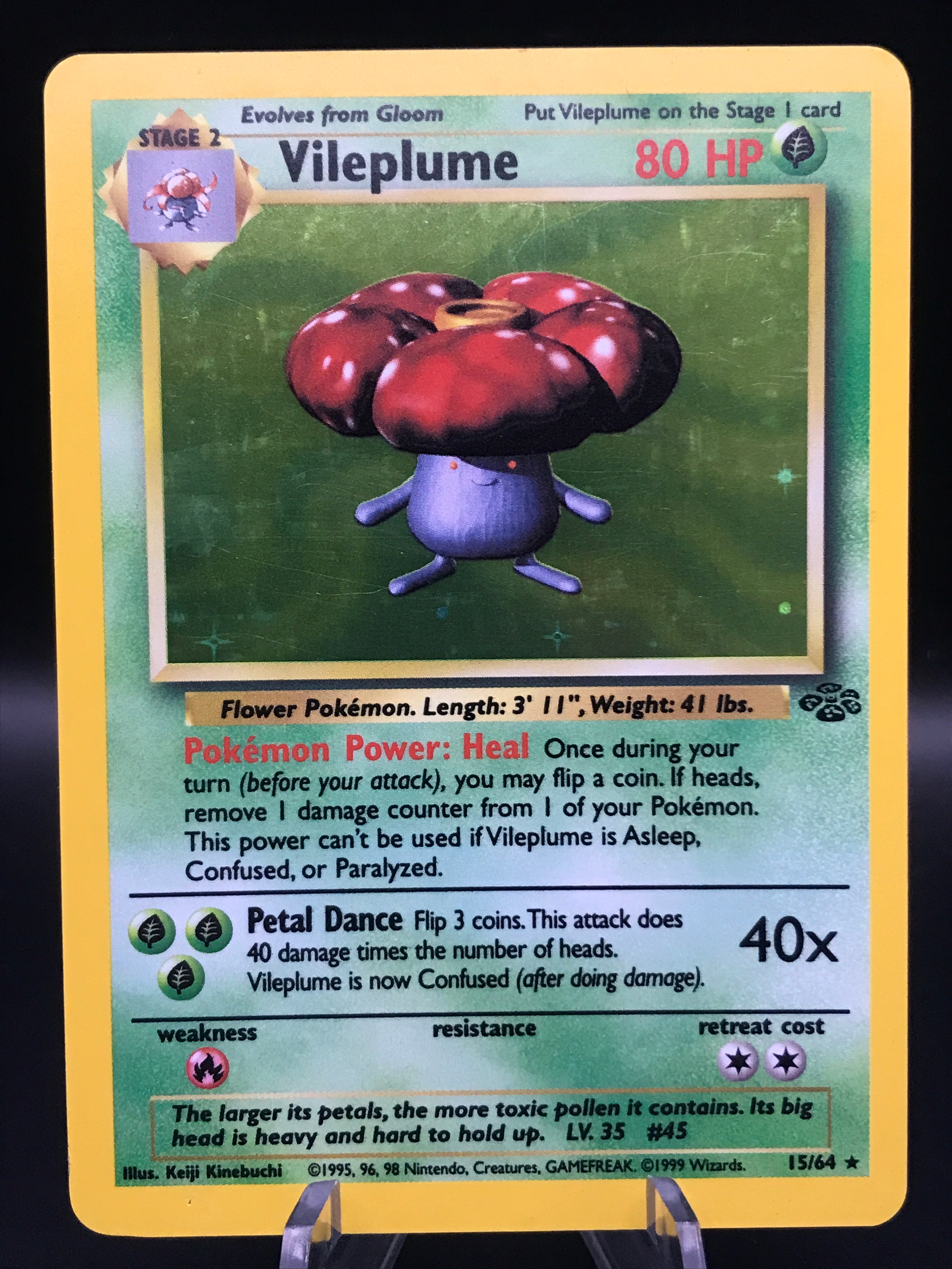 Pokemon Vileplume 15 2024