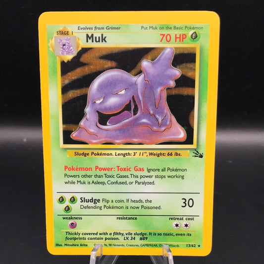 Pokemon TCG 1999 Muk 13/62 Base Set