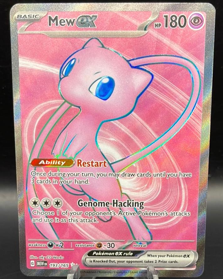 Pokemon TCG: 2023 Mew ex 193/165 S&V Pokemon 151