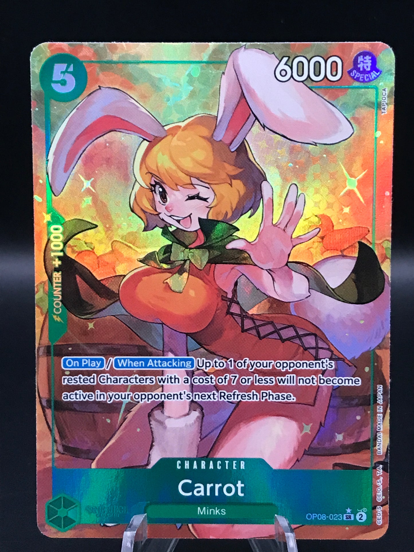 One Piece TCG: Carrot OP08-023 SR Two Legends