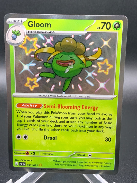 Pokémon TCG: 2024 Gloom 093/091 S&V Paldean Fates Baby Shiny