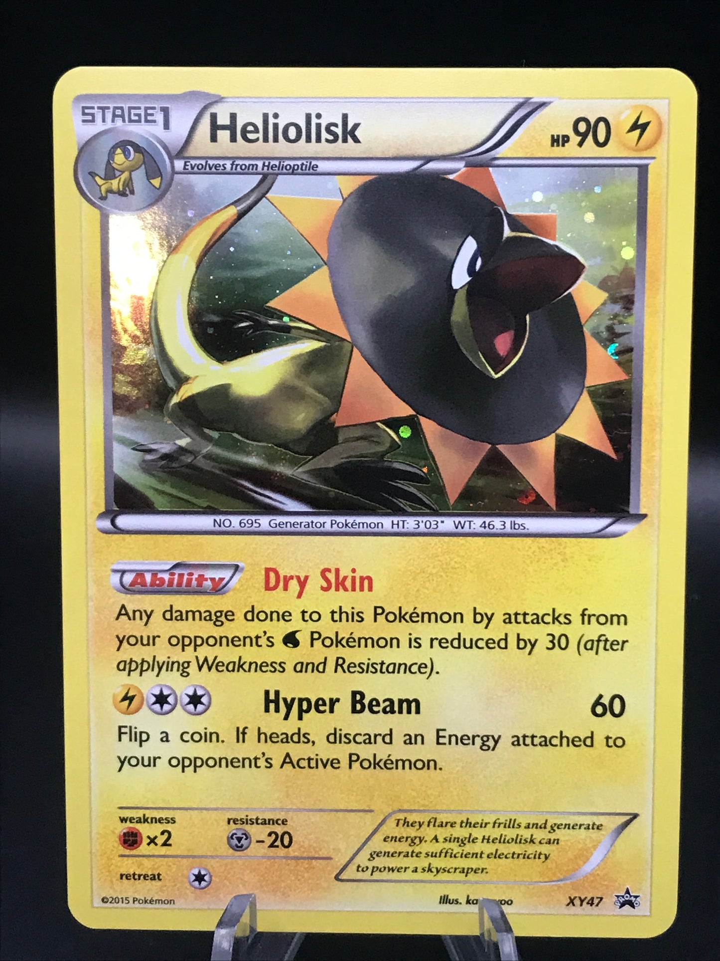 Pokémon TCG: Heliolisk XY47 XY: Promo