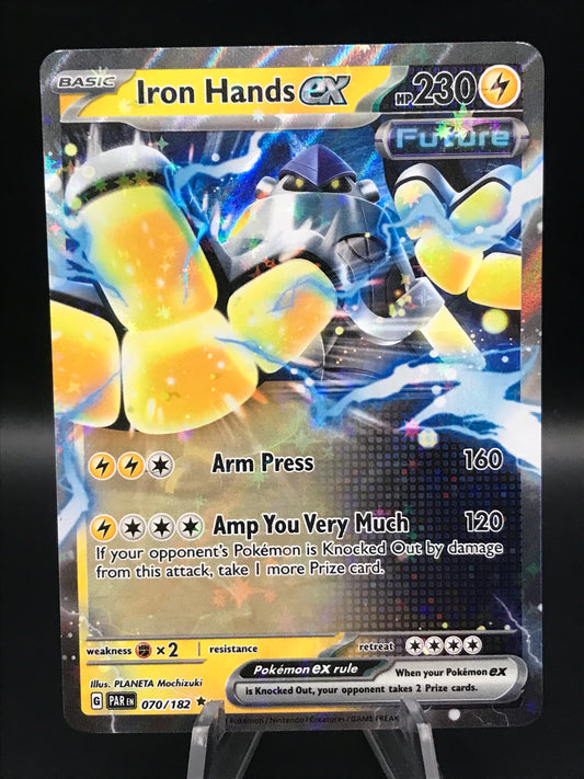 Pokemon TCG: 2023 Iron Hands ex 070/182 Paradox Rift