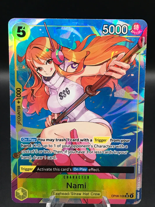 One Piece TCG: Nami OP08-106 SR Two Legends