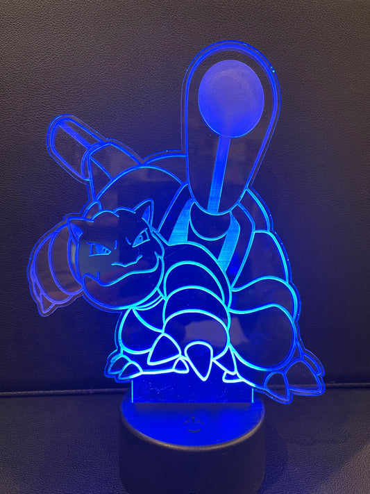 Acrylic Light Stand Blastoise LED
