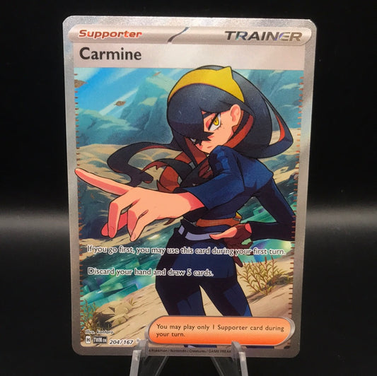 Pokemon TCG: 2024 Carmine 204/167 S&V: Twilight Masquerade