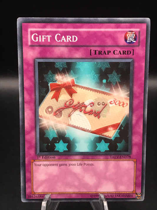 Yu-Gi-Oh! TCG Gift Card TAEV-EN078