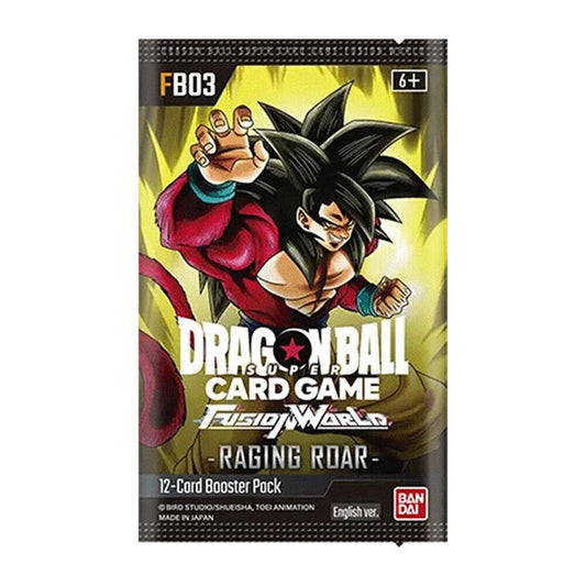 DragonBall Super TCG: Fusion World Raging Roar Booster Pack FB03