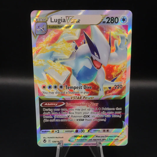 Pokémon TCG: 2022 Lugia Vstar 139/195 S&S: Silver Tempest