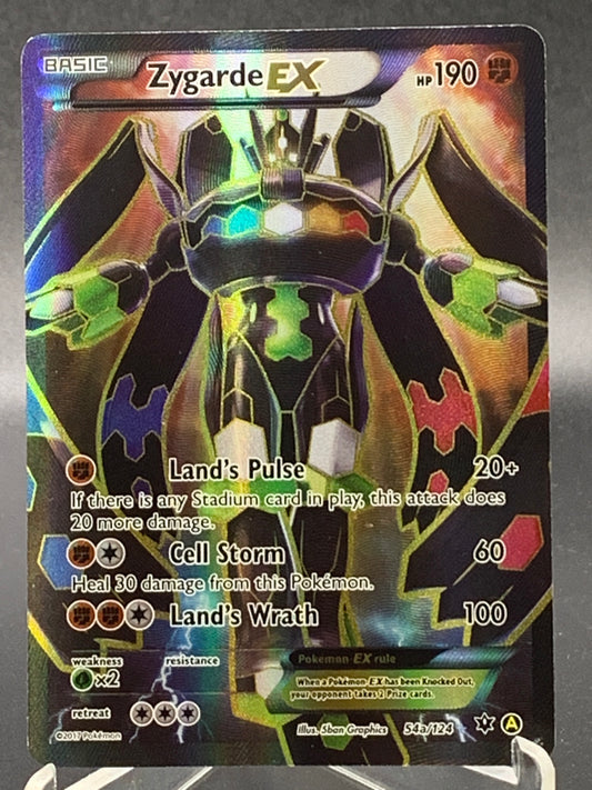 Pokémon TCG: 2017 Zygarde EX - 54a/124 - Alternate Art Promos