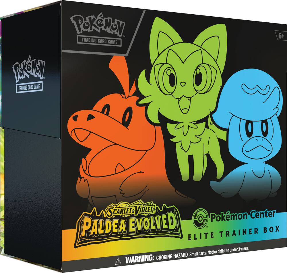 Pokémon TCG: Scarlet & Violet - Paldea Evolved - Pokemon Center Exclusive Elite Trainer Box