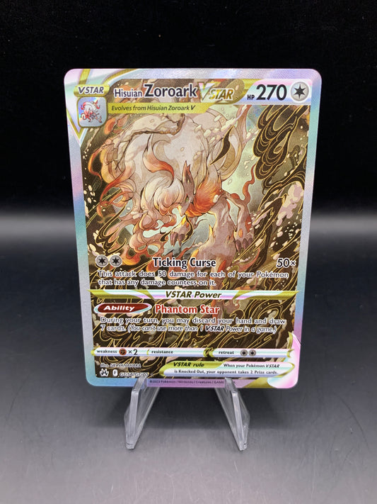 Pokémon TCG: 2023 Hisuian Zoroark VSTAR GG56/GG70 Crown Zenith Galarian Gallery