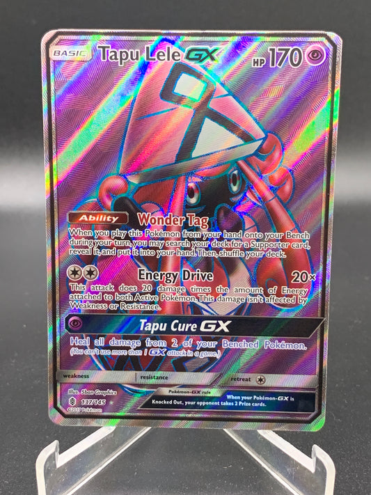 Pokémon TCG: 2017 Tapu Lele GX 137/145 S&M: Guardians Rising