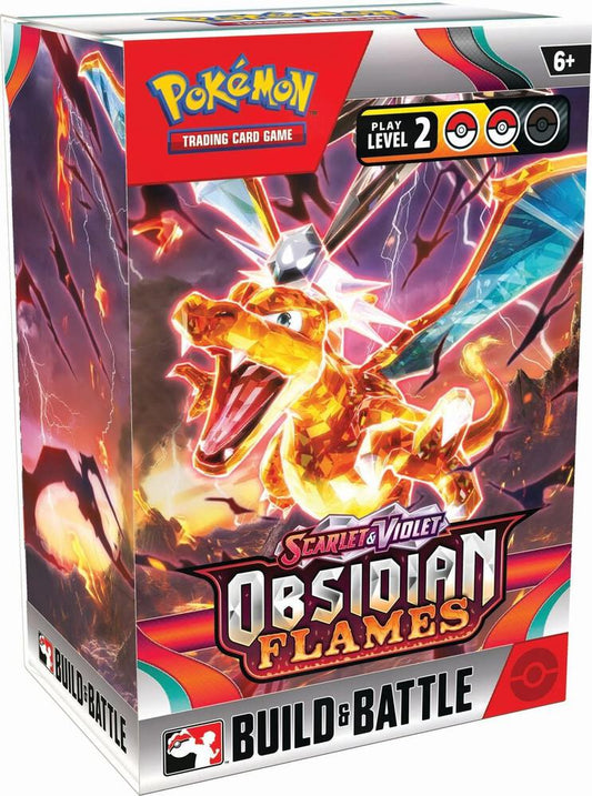 Pokémon TCG: Scarlet & Violet Obsidian Flames Build & Battle Box