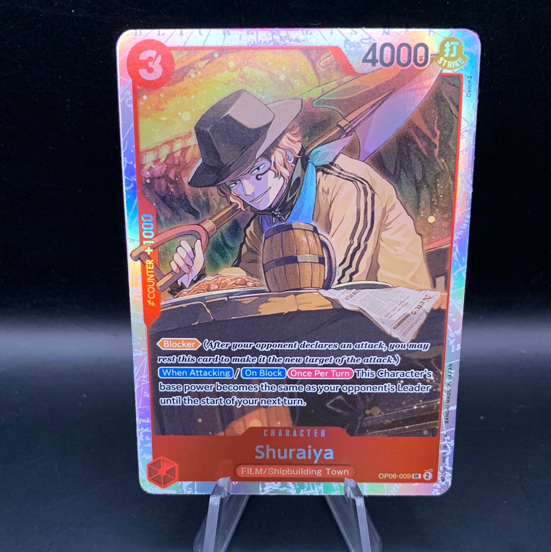 One Piece TCG: Shuraiya OP06-009 SR Wings of the Captain OP06