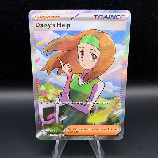 Pokemon TCG: 2023 Daisy’s Help 195/165 Pokemon 151 Full Art