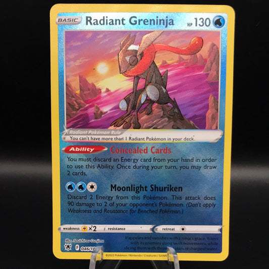 Pokémon TCG: 2022 Radiant Greninja 46/189 S&S: Astral Radiance