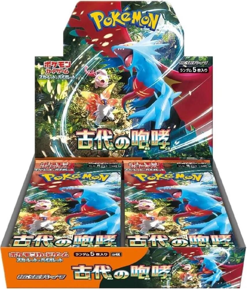 Pokémon TCG: Japanese Ancient Roar Booster Box - SV4K