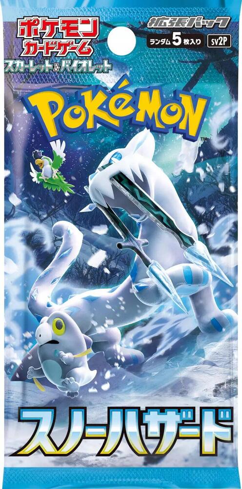 Pokémon TCG: Japanese Snow Hazard - SV2P - Booster Pack