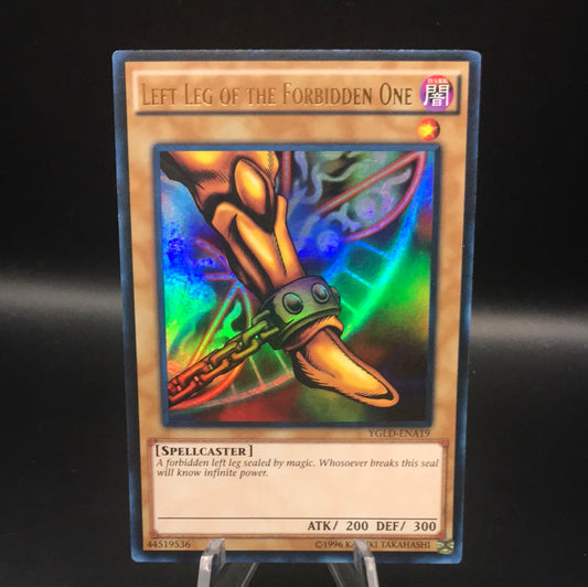 Yu-Gi-Oh! TCG Left Leg of the Forbidden One YGLD-ENA19 King of Games