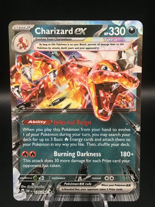 Pokémon TCG: 2023 Charizard ex 125/197 S&V: Obsidian Flames